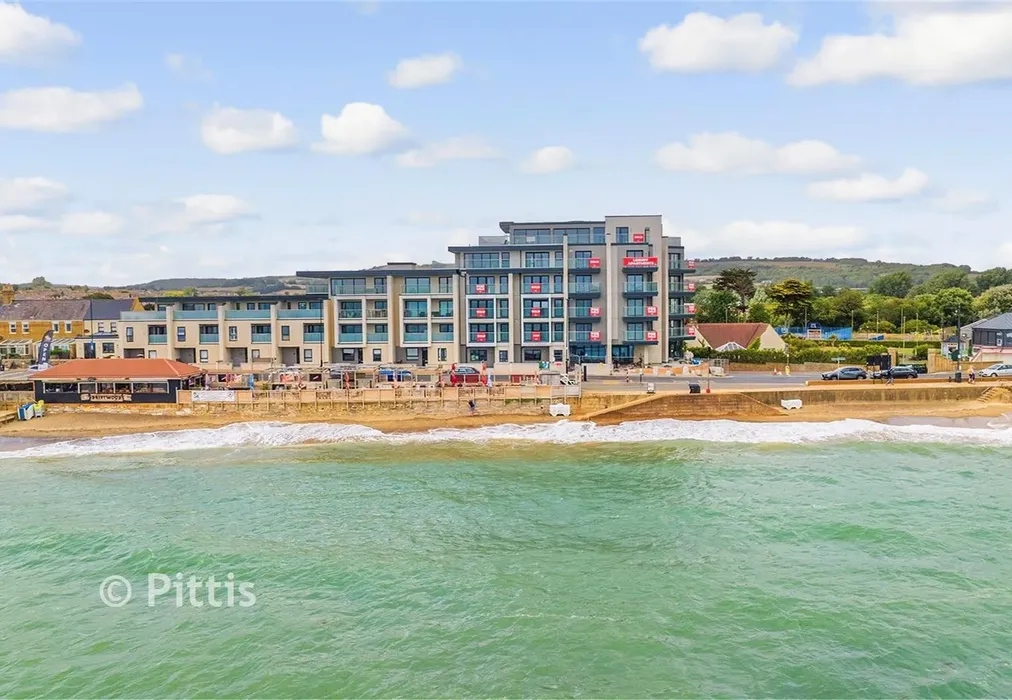 Drone Image - Breakwaters, Breakwater Way, Sandown, Isle of Wight - Wards of Kent