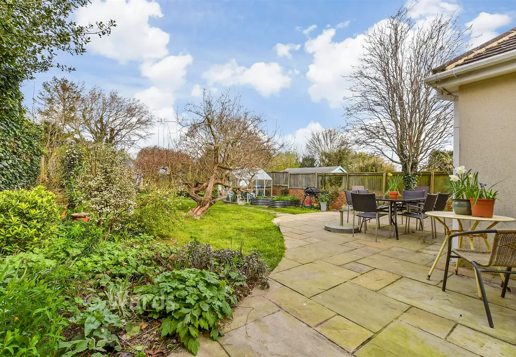 Rear Garden - Salisbury Road, Deal, Kent - Wards of Kent