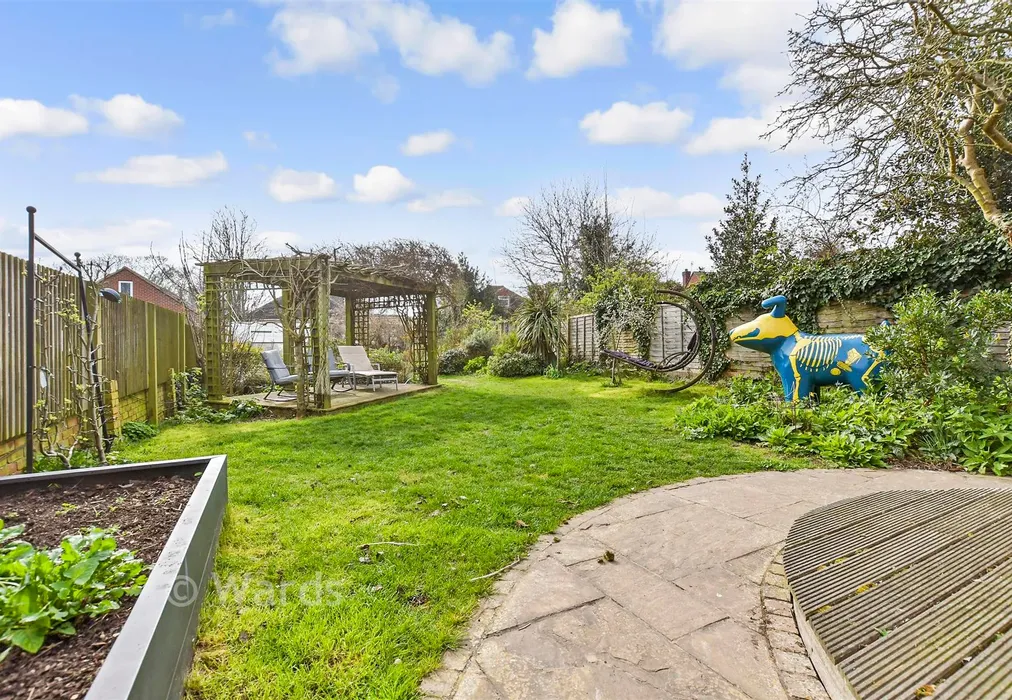 Rear Garden - Salisbury Road, Deal, Kent - Wards of Kent