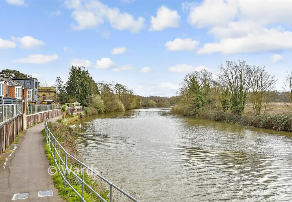 Views To Rear - Riverside Place, Aylesford, Kent - Wards of Kent