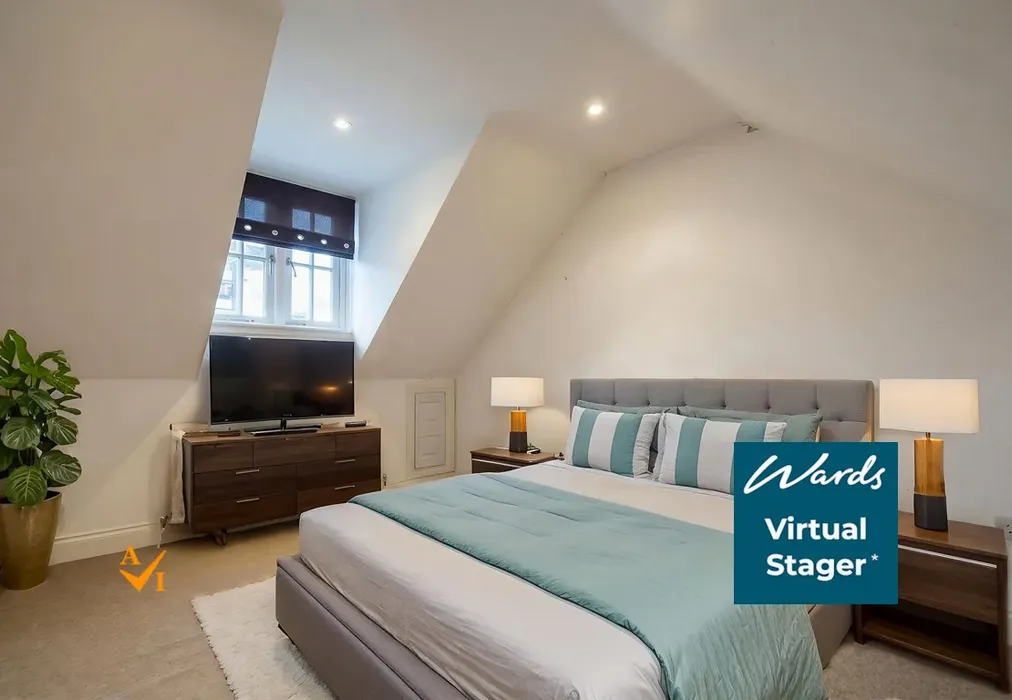 Bedroom 1 (Modern style) - Queens Courtyard, Dover, Kent - Wards of Kent