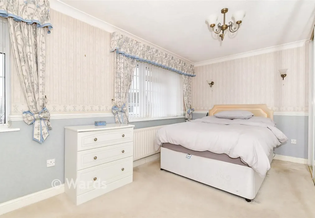 Bedroom 1 - Dane Court, Coxheath, Maidstone, Kent - Wards of Kent