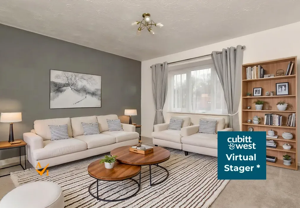 Lounge (Nordic style) - Rossignol Gardens, Carshalton, Surrey - Wards of Kent