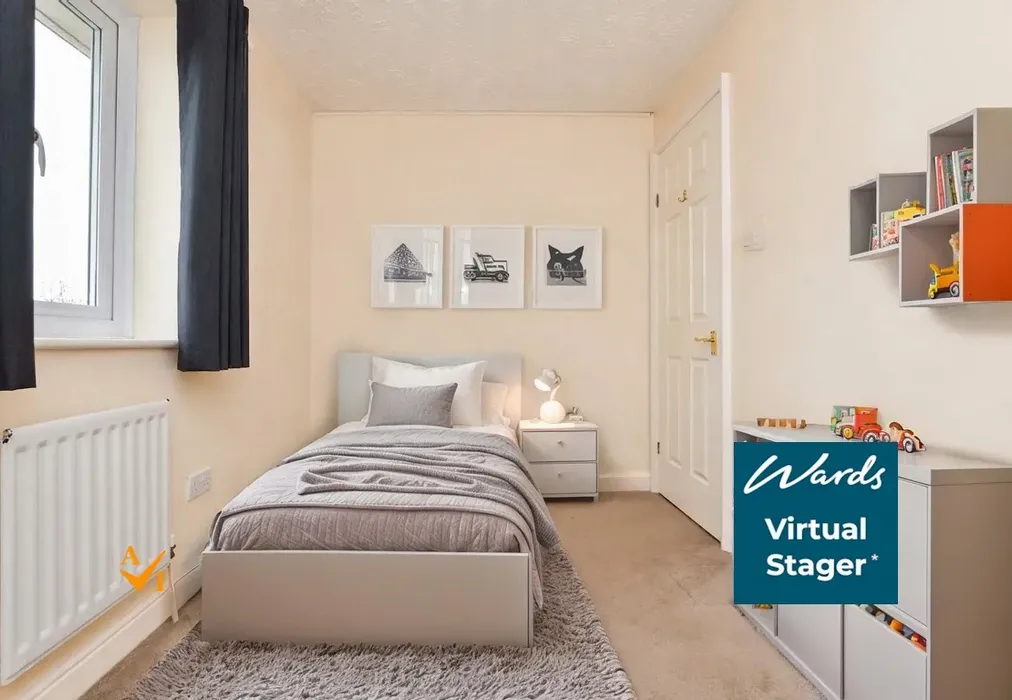 Bedroom 3 (Nordic style) - Burgess Close, Minster, Ramsgate, Kent - Wards of Kent