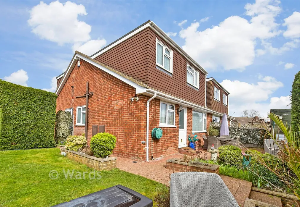 Rear Elevation - Cedar Road, Sturry, Canterbury, Kent - Wards of Kent