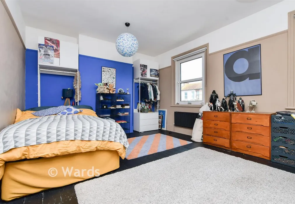 Bedroom 2 - Sweyn Road, Cliftonville, Margate, Kent - Wards of Kent