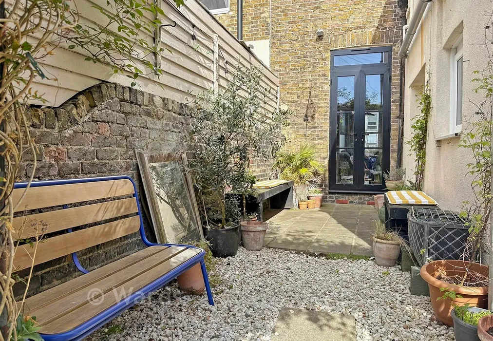 Garden Area - Sweyn Road, Cliftonville, Margate, Kent - Wards of Kent