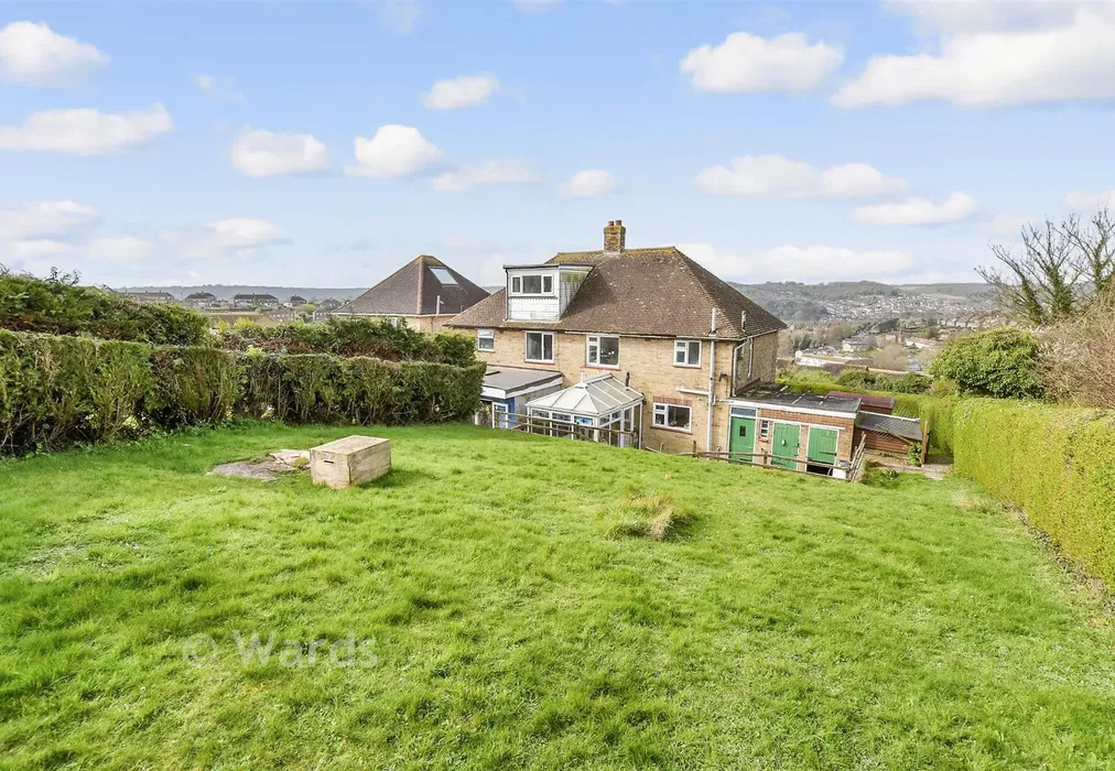 Rear Garden - Ottawa Crescent, Dover, Kent - Wards of Kent