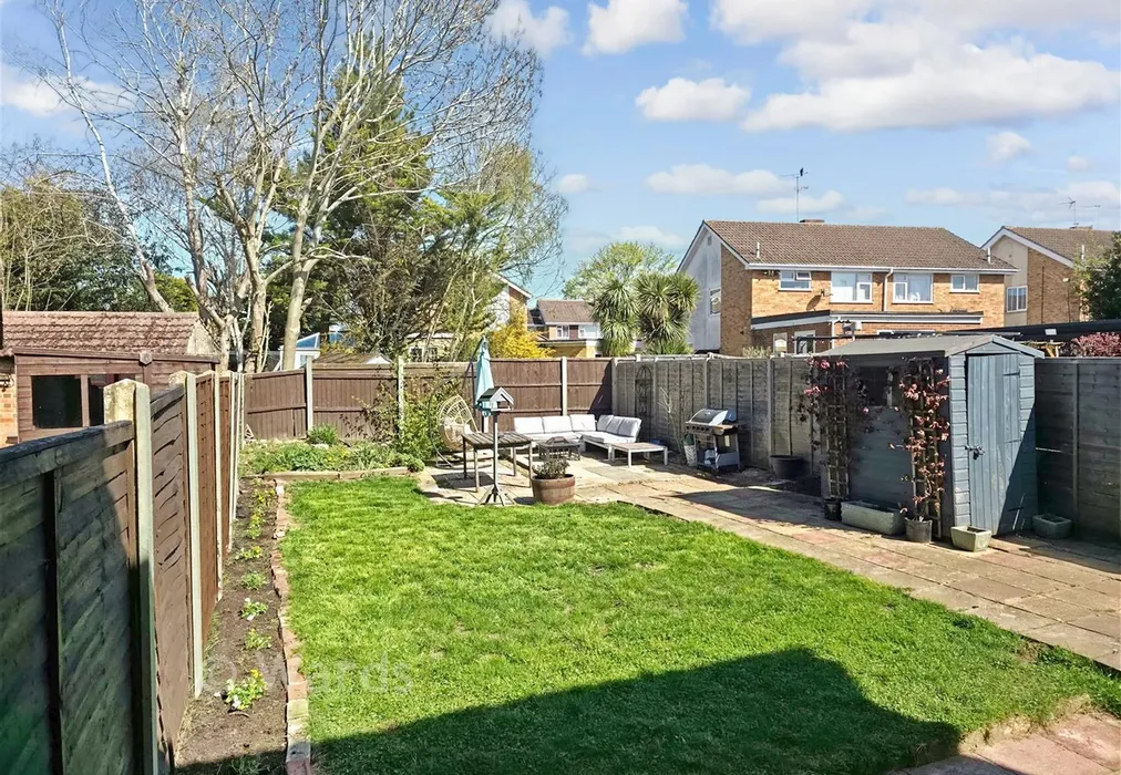 Rear Garden - Biddenden Close, Bearsted, Maidstone, Kent - Wards of Kent