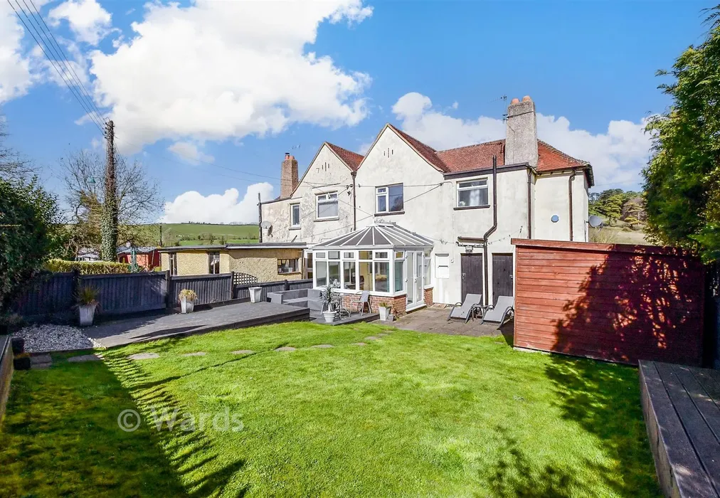 Rear Garden - Stonehall Road, Lydden, Dover, Kent - Wards of Kent