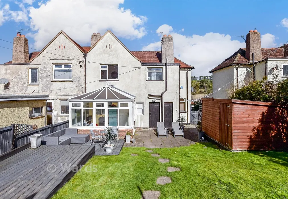 Rear Elevation - Stonehall Road, Lydden, Dover, Kent - Wards of Kent