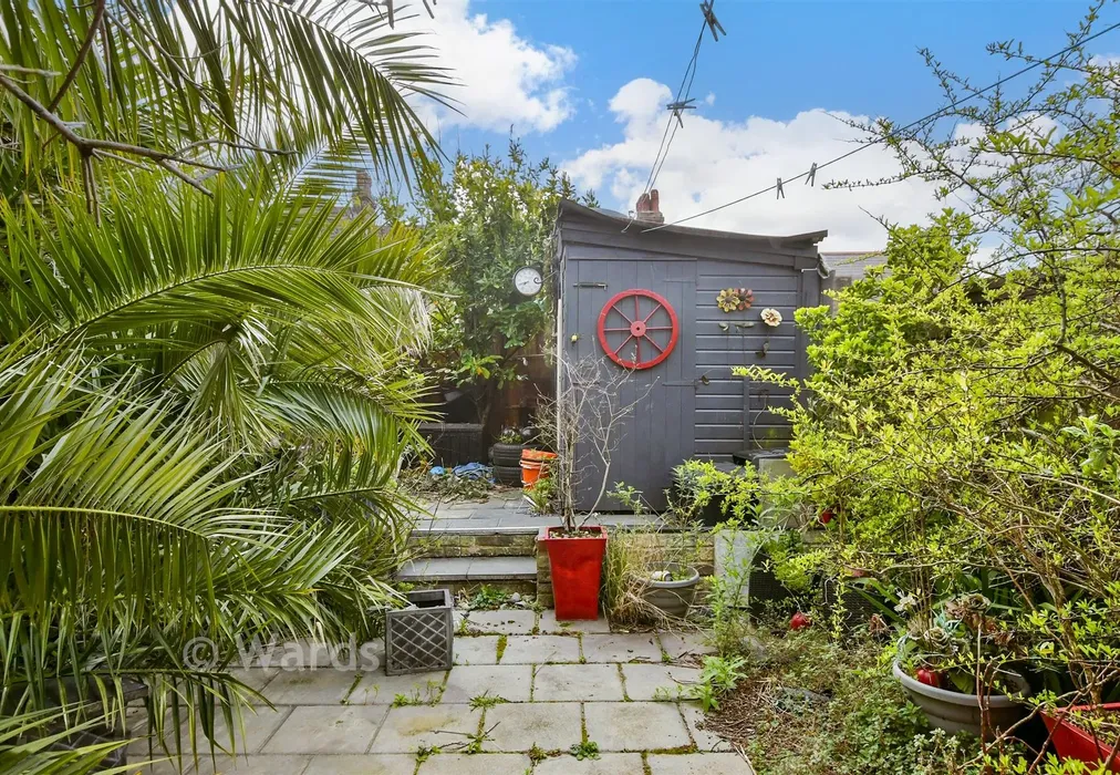 Rear Garden - Victoria Avenue, Margate, Kent - Wards of Kent