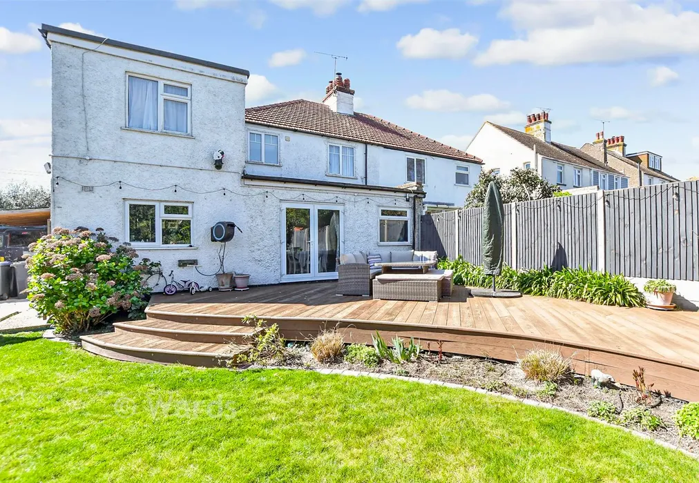 Rear Elevation - Holmscroft Road, Beltinge, Herne Bay, Kent - Wards of Kent