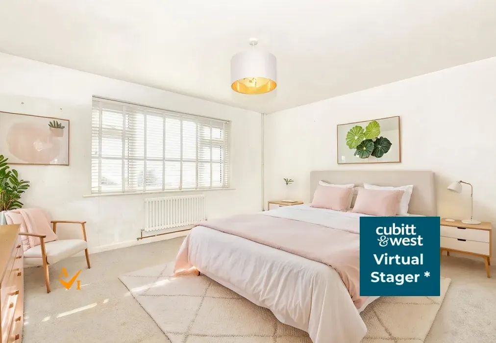 Bedroom 2 (Contemporary style) - Balsdean Road, Woodingdean, Brighton, East Sussex - Wards of Kent