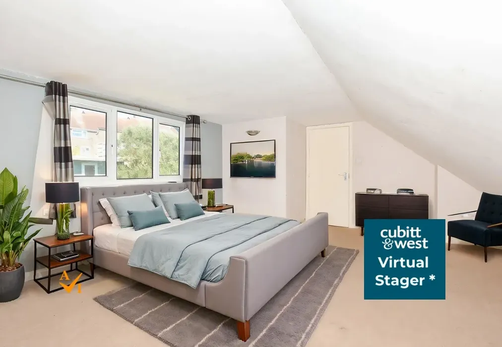 Bedroom 1 (Modern style) - Balsdean Road, Woodingdean, Brighton, East Sussex - Wards of Kent