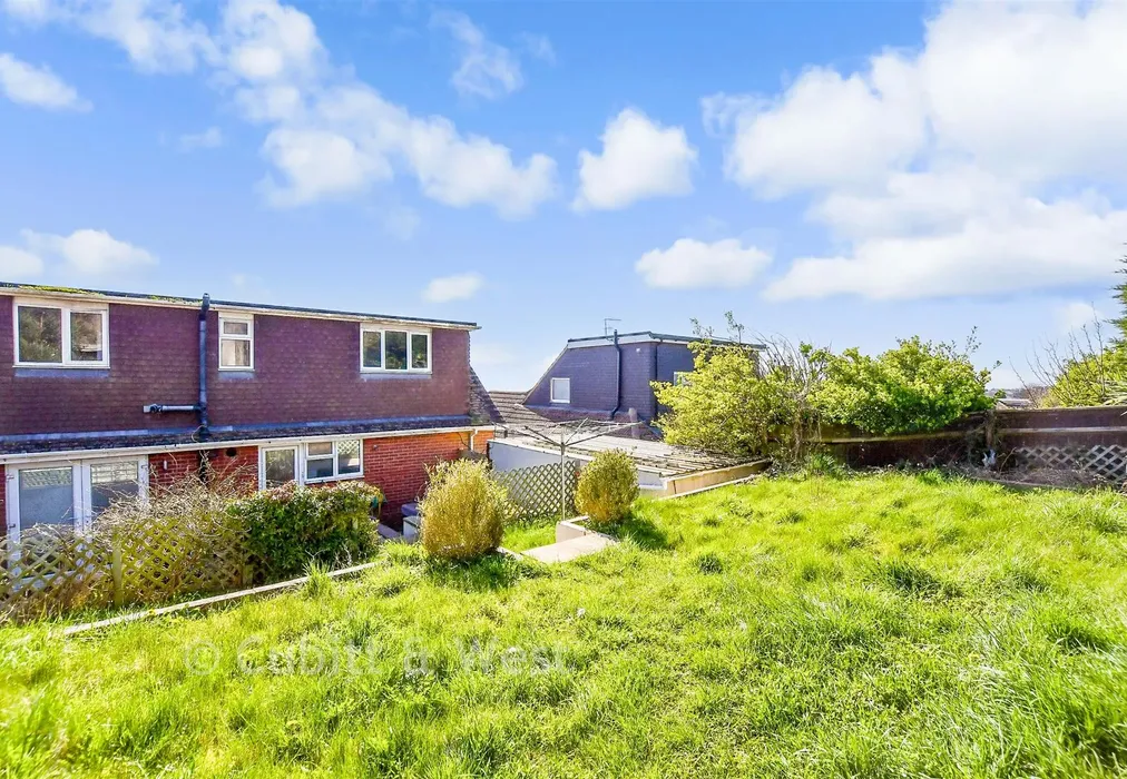 Rear Garden - Balsdean Road, Woodingdean, Brighton, East Sussex - Wards of Kent