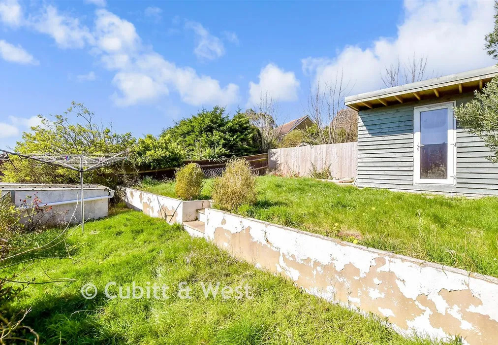 Rear Garden - Balsdean Road, Woodingdean, Brighton, East Sussex - Wards of Kent