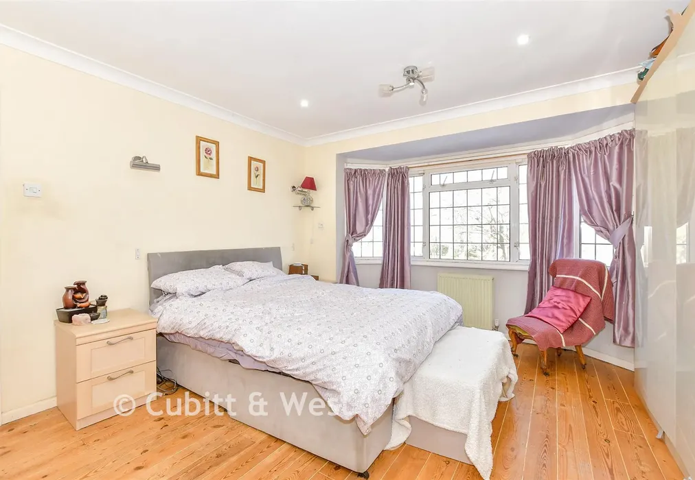 Bedroom 1 - Elmleigh Road, Havant, Hampshire - Wards of Kent