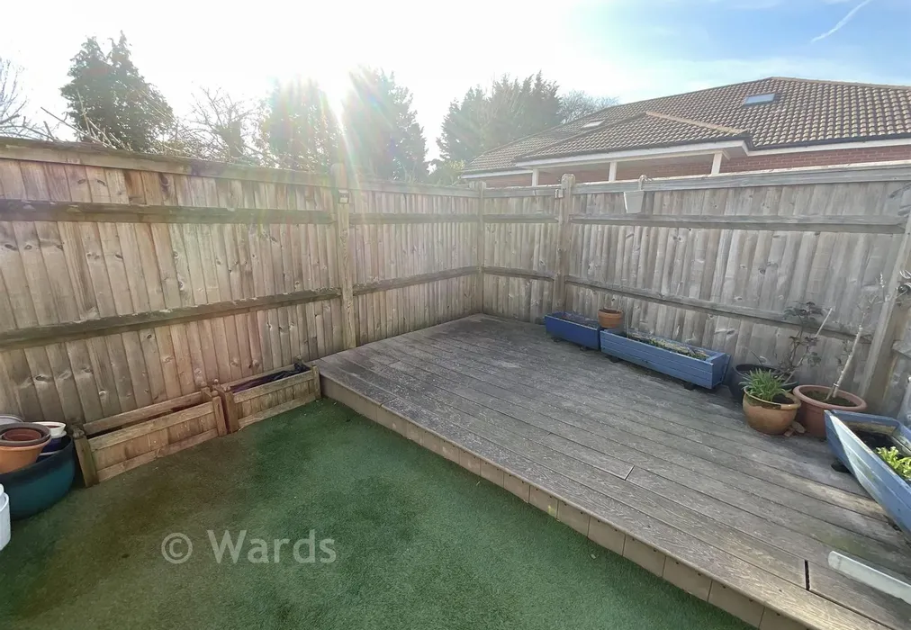 Rear Garden - New Hythe Lane, Larkfield, Aylesford, Kent - Wards of Kent