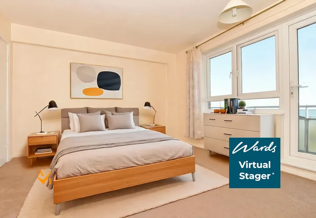 Bedroom 1 (Nordic style) - The Gateway, Dover, Kent - Wards of Kent