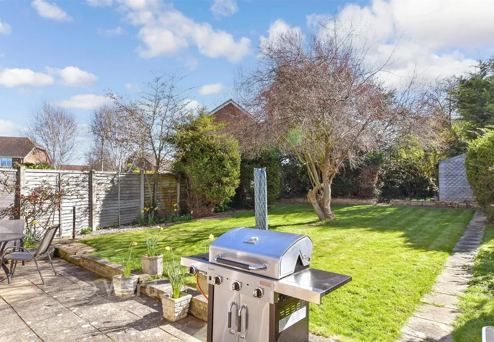 Rear Garden - Doubleday Drive, Sittingbourne, Kent - Wards of Kent
