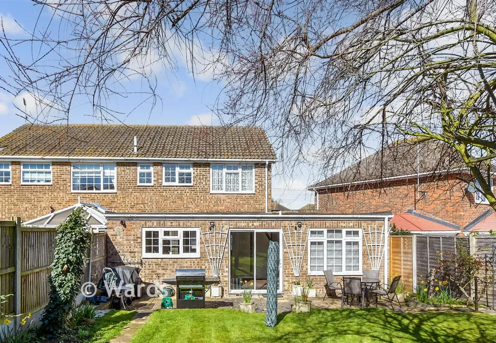 Rear Elevation - Doubleday Drive, Sittingbourne, Kent - Wards of Kent