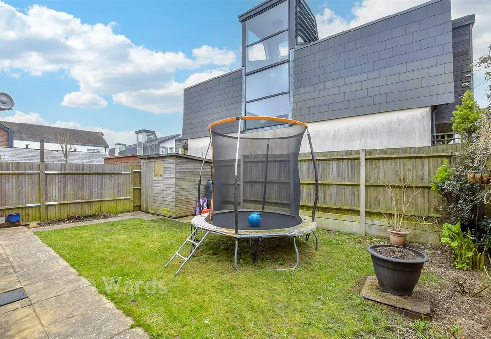 Rear Garden - John Day Close, Maidstone, Kent - Wards of Kent