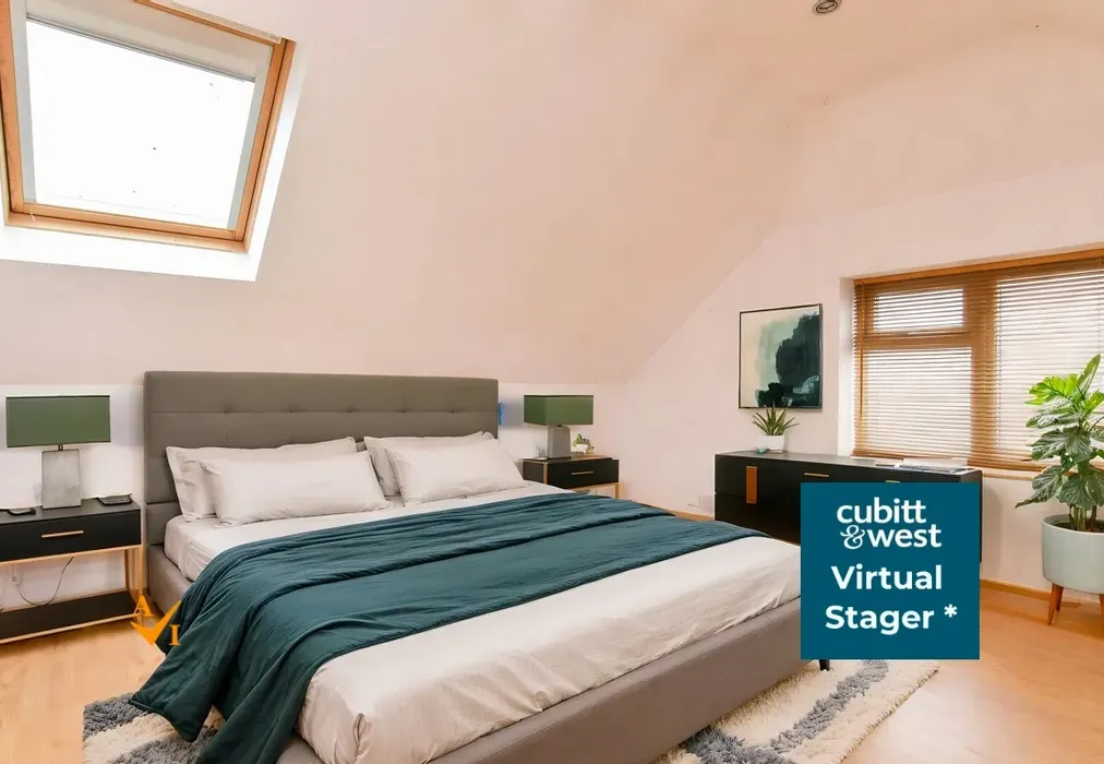 Bedroom 3 (Contemporary style) - Palatine Road, Goring-By-Sea, Worthing, West Sussex - Wards of Kent