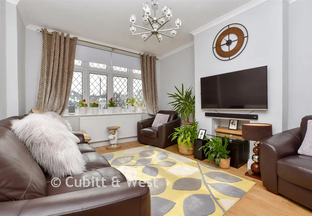 Living Room - Fairhaven Avenue, Shirley, Croydon, Surrey - Wards of Kent