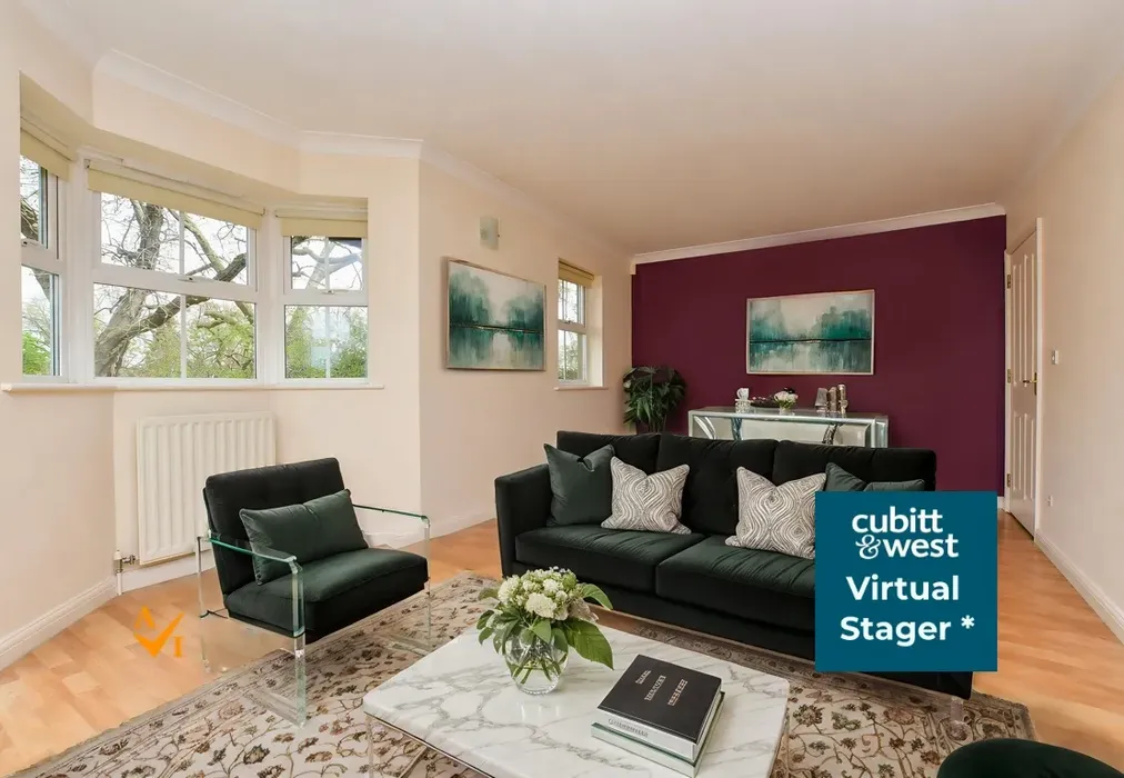 Lounge (Modern style) - Pampisford Road, Purley, Surrey - Wards of Kent