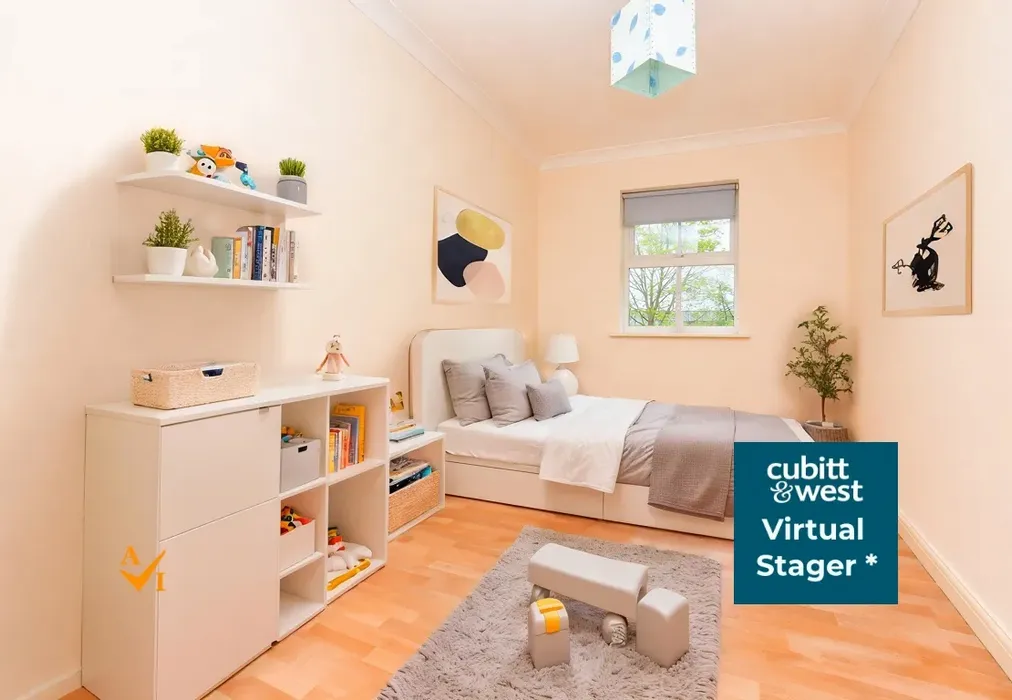 Bedroom 2 (Nordic style) - Pampisford Road, Purley, Surrey - Wards of Kent