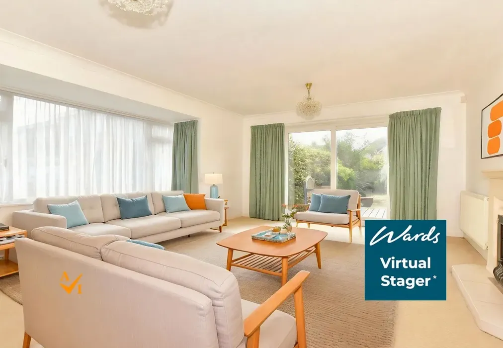 Lounge (Contemporary style) - Cliff Field, Westgate-On-Sea, Kent - Wards of Kent