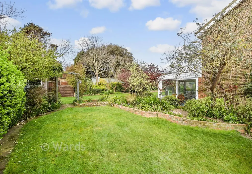 Rear Garden - Cliff Field, Westgate-On-Sea, Kent - Wards of Kent