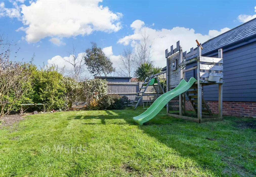Rear Garden - Pixie Way, New Romney, Kent - Wards of Kent