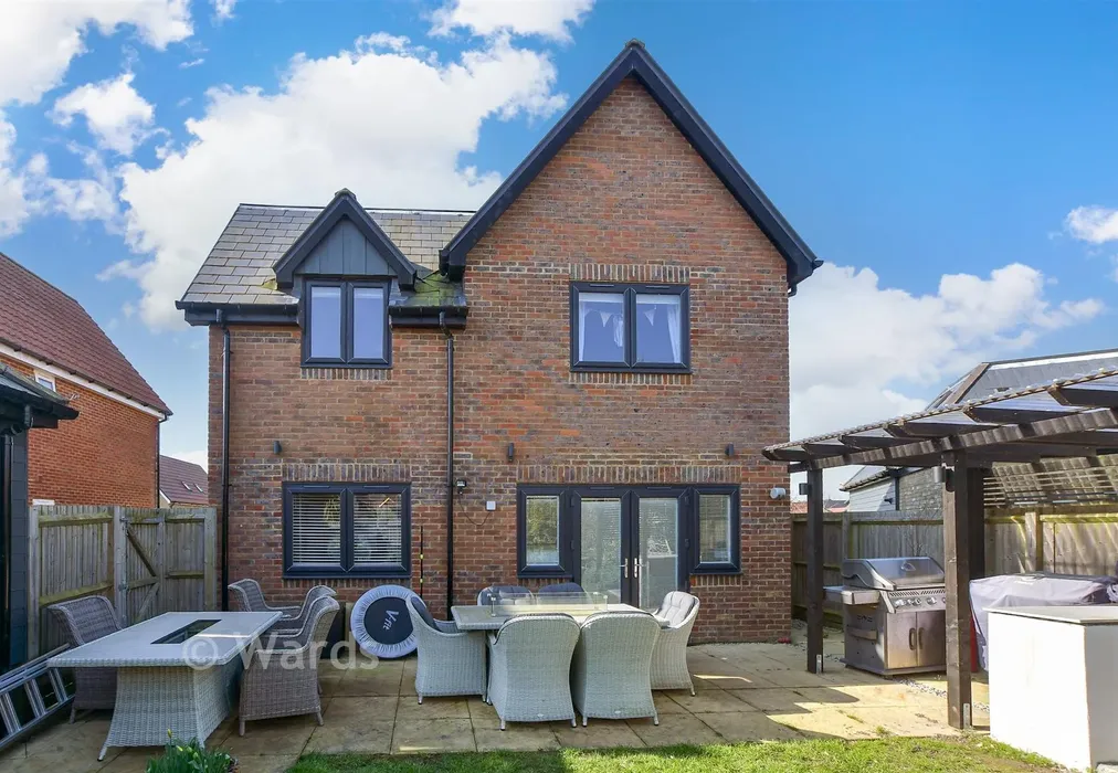 Rear Elevation - Pixie Way, New Romney, Kent - Wards of Kent