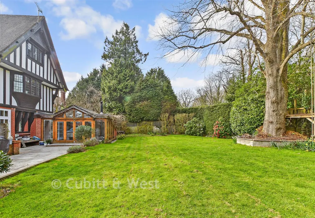 Rear Garden - Station Road, North Chailey, Lewes, East Sussex - Wards of Kent