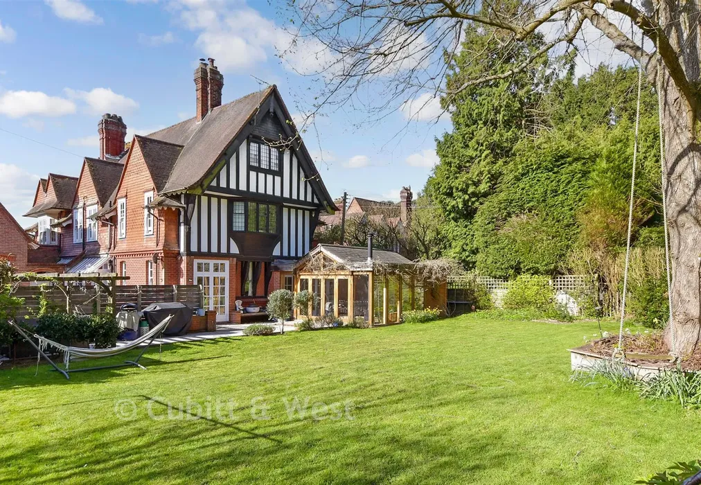 Rear Garden - Station Road, North Chailey, Lewes, East Sussex - Wards of Kent
