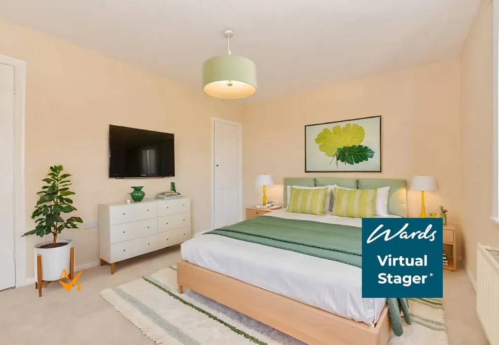 Bedroom 2 (Nordic style) - St. John's Road, New Romney, Kent - Wards of Kent
