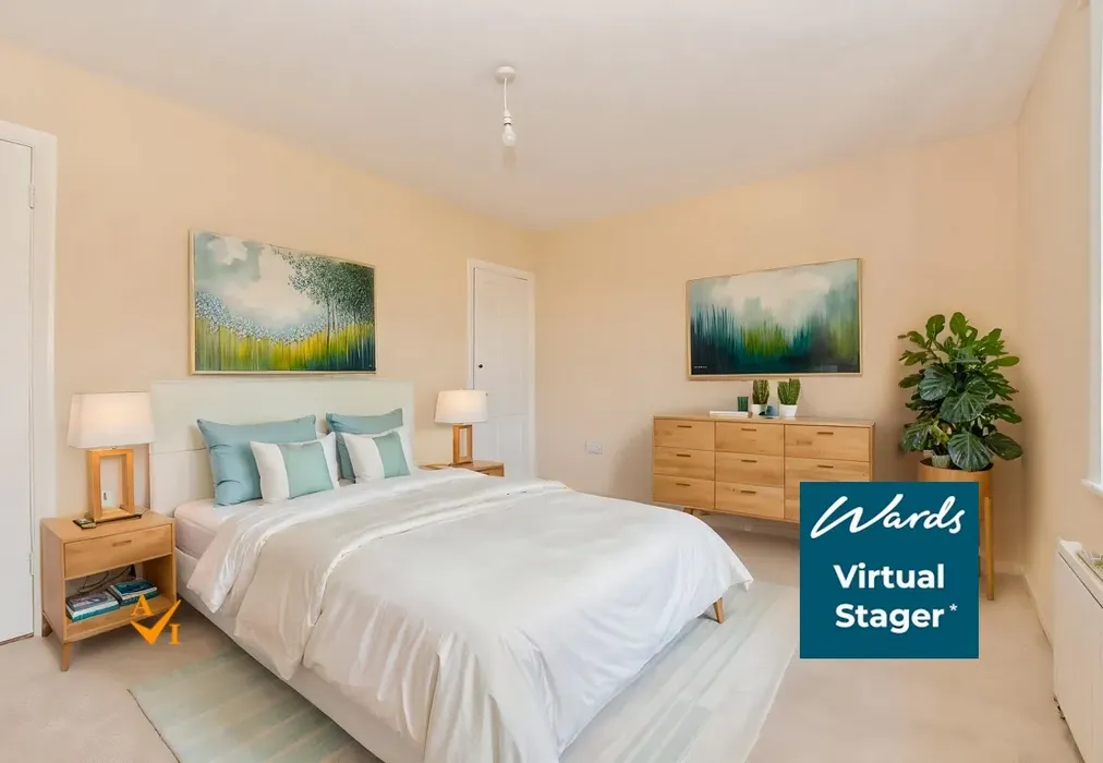 Bedroom 2 (Contemporary style) - St. John's Road, New Romney, Kent - Wards of Kent