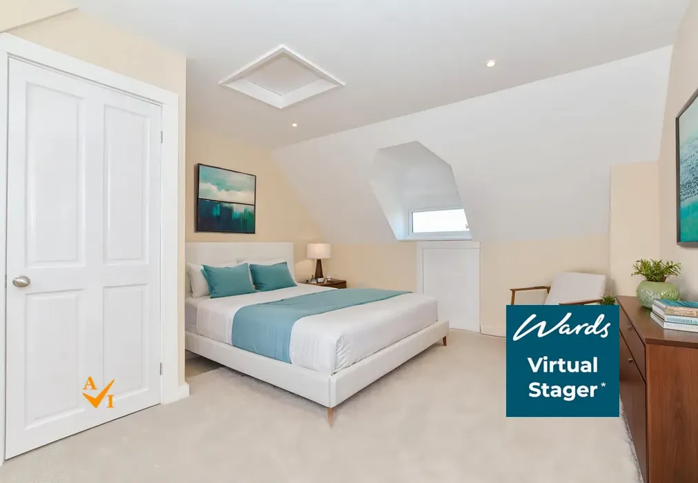Bedroom 1 (Contemporary style) - St. John's Road, New Romney, Kent - Wards of Kent