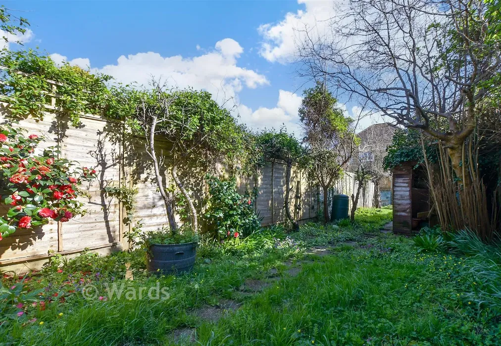 Rear Garden - St. John's Road, New Romney, Kent - Wards of Kent