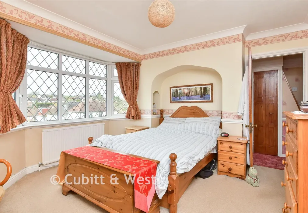 Bedroom 1 - Graham Avenue, Brighton, East Sussex - Wards of Kent