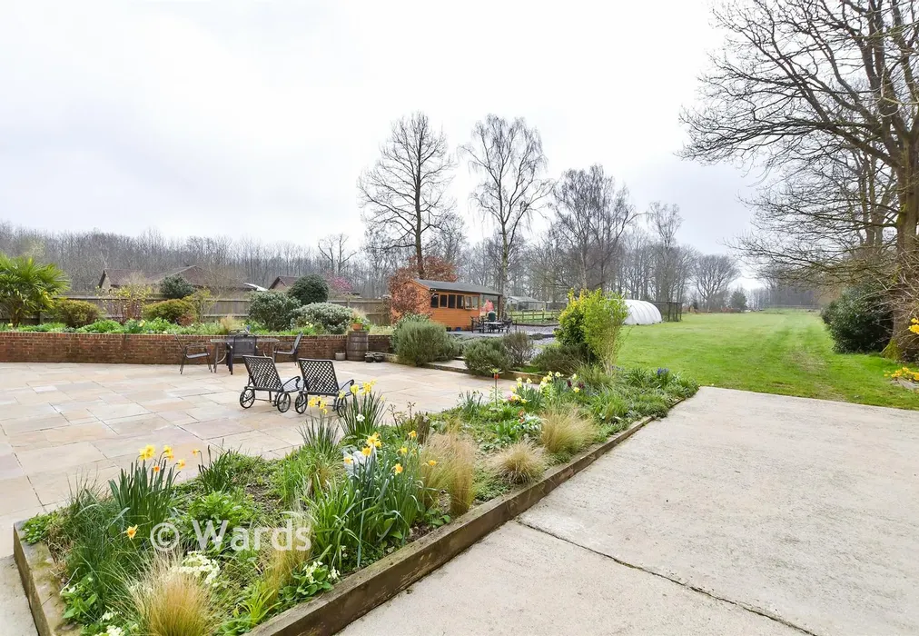 Rear Garden - Lenham Road, Kingswood, Maidstone, Kent - Wards of Kent