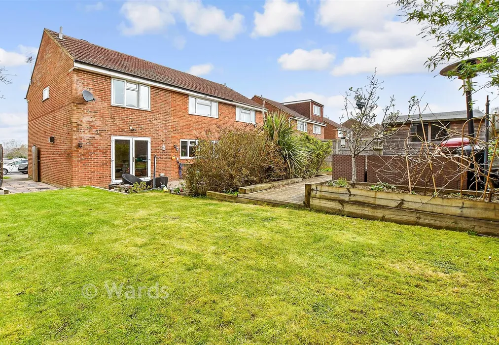 Rear Elevation - Jeffery Close, Staplehurst, Kent - Wards of Kent