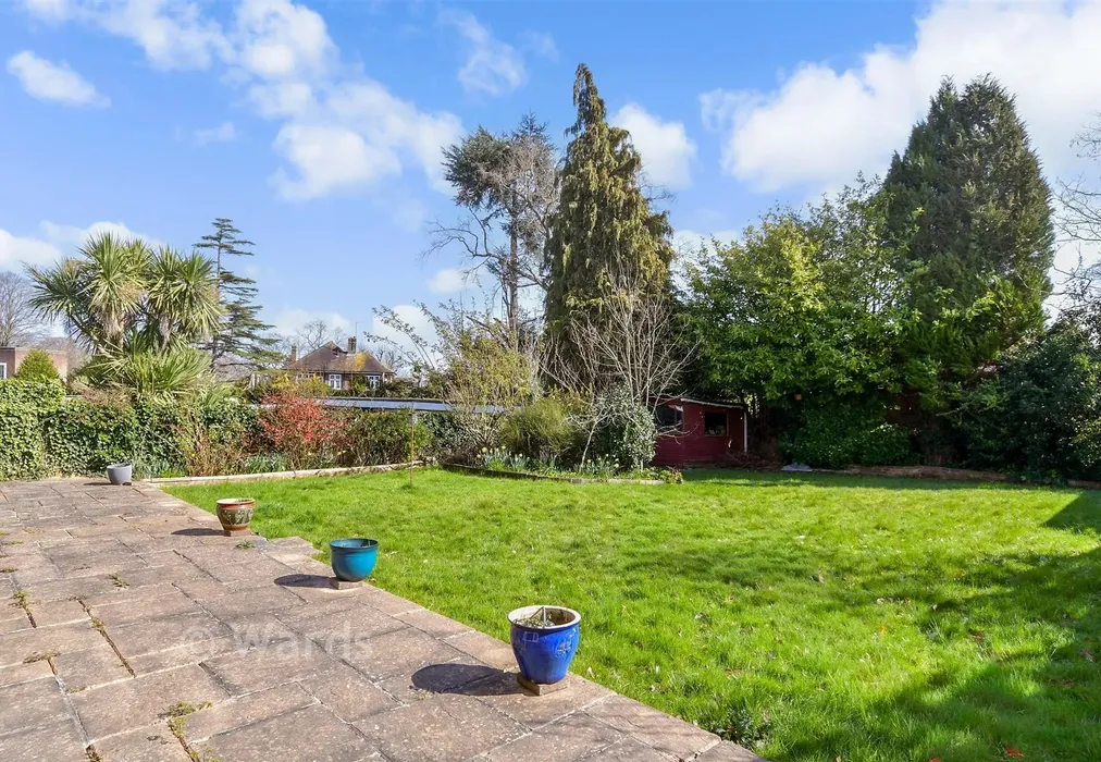 Rear Garden - Maidstone Road, Chatham, Kent - Wards of Kent