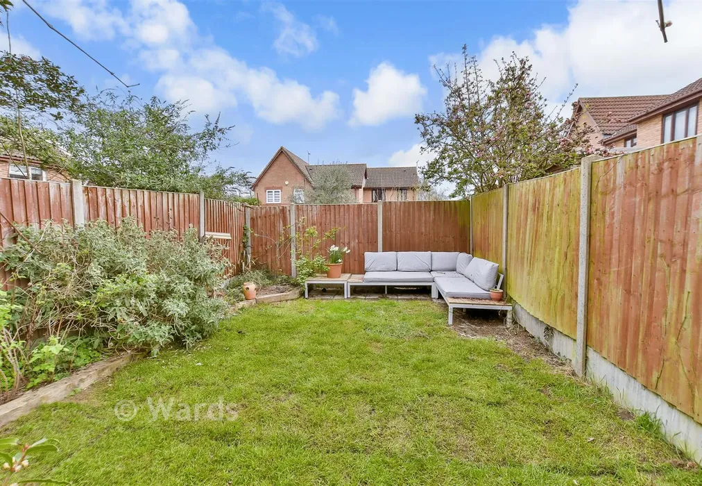 Rear Garden - Ten Acre Way, Rainham, Gillingham, Kent - Wards of Kent