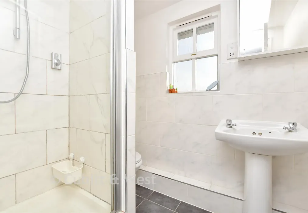 En-Suite Shower Room - Church Paddock Court, Wallington, Surrey - Wards of Kent