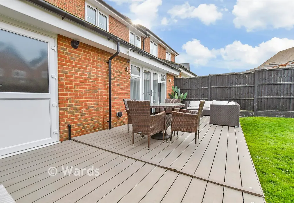 Patio / Decking - Seymour Drive, Marden, Marden, Kent - Wards of Kent