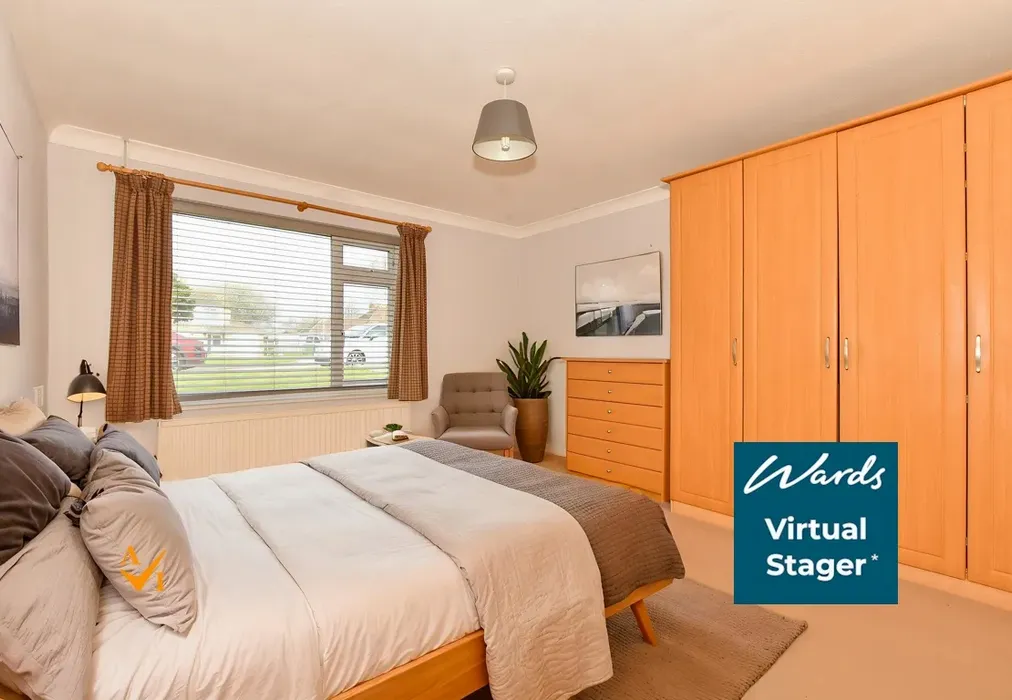 Bedroom 1 (Nordic style) - Shorncliffe Road, Folkestone, Kent - Wards of Kent