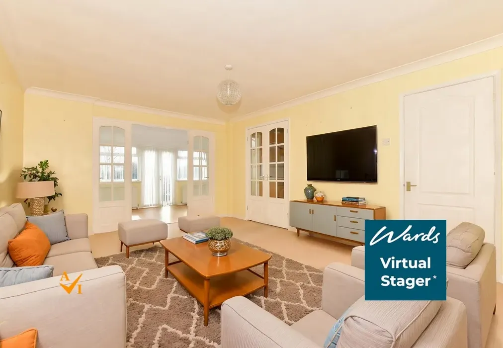 Lounge (Contemporary style) - Shorncliffe Road, Folkestone, Kent - Wards of Kent
